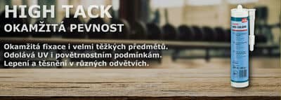 MS polymerní lepicí tmel HIGH TACK s okamžitou pevností v krátkém čase